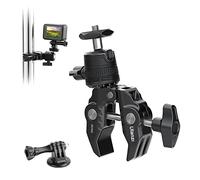 ULANZI Trípode con Abrazadera, R099 Mini Magic Arm con Super Clamp, Super Clamp con Brazo de Cabeza esférica de 360° y Tornillo de 1/4 de Pulgada, Soporte de cámara para cámara DSLR, cámara de acción