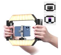 Ulanzi U-Rig Smartphone Video Rig con Luz, Estabilizador de Teléfono Móvil y Cámara SLR para Smartphones de 4-7 Pulgadas