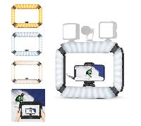 Ulanzi U200 Equipo de vídeo - lámpara de anillo + batería externa de 8000MAh