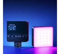 ULANZI VL49 Pro Luz Led Fotografia, Luz Led RGB con 2500mAh Batería, Luz de Vídeo Led Adsorción Magnética, 360° Full-Color Luz Fotografia con 20 Efectos de Luz Simulada para Fotografía de Producto
