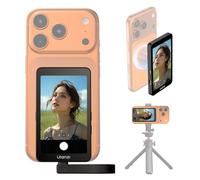 ULANZI VM1 Monitor Magnético para Selfie para Móvil, 4K 60 FPS Pantalla Magsafe para Vlog, Plug & Play, 3 Niveles de Brillo, USB-C 60W para iPhone 17-15, Cámara Trasera Android, TikTok Youtube