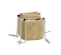 ulapithi Hamaca para animales pequeños, hamaca Sugar Glider | Nido de ardilla para cama de hurón | Columpio caliente para hámster, cama chinchilla, hamaca chinchilla, cama Sugar Glider para hámster