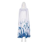 ulapithi - Vestido de Halloween para niñas, disfraz de bruja para mujer, disfraz de bruja para mujer, disfraz de bruja para Halloween, vestido de bruja | Vestido de disfraz de bruja largo y respetuoso