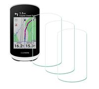 ULBTER Protector de pantalla Aplicable para Garmin Edge Explore 2 Navigator (3 unidades), vidrio templado LCD de 0,3 mm, dureza 9H, antiarañazos, antihuellas, antiburbujas