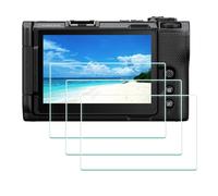ULBTER Protector de pantalla Aplicable para Nikon ZR Z R y cubierta de zapata caliente [paquete de 3+2], 0,3 mm, dureza 9H, vidrio templado, antiarañazos, antihuellas, antiburbujas
