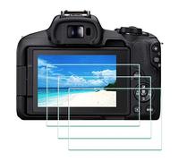 ULBTER Protector de pantalla para cámara Canon EOS R50 EOS R8 EOSR50 9H de vidrio templado de borde a borde, antiarañazos, antihuellas, antiburbujas, paquete de 3