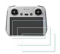 ULBTER Protector de pantalla para DJI Mini 5 Pro/Mini 3 Pro/Mini 4 Pro (DJI RC 2 RC2 / DJI RC) Monitor Control remoto [3 piezas] Vidrio Templado 9H Dureza Accesorio Anti-Burbuja