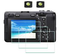 ULBTER Protector de Pantalla para Sony ZV-1 / Alpha FX3 y Réflex Digitales 0,3 mm Dureza 9H Vidrio Templado -[2+ 3 Unidades]