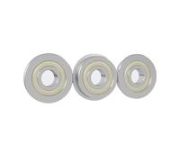 ULBTLUOYV 5 rodamientos de bolas con brida FR4/FR1810/FR6/FR8/FR10 ZZ P5 Rodamiento con brida en miniatura (FR10ZZ P5)