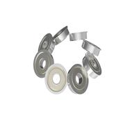 ULBTLUOYV Rodamiento de bolas con brida en miniatura F6700/F6800/F6900/F6000/F6200/F6300/F6701/F6801/F63801 Rodamiento de bolas con brida de alta velocidad (F6003)