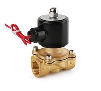 ULBTLUOYV Válvula solenoide neumática DN08 DN10 DN15 DN20 DN25 1/4" 3/8" 1/2" 3/4" 1" 12 V 220 V Válvula neumática for Agua, Aceite, Gas Helio(DN20,DC12V)