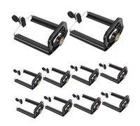 ULDIGI 10 Piezas Clip Ajustable para Teléfono Móvil de Soporte para Selfie Stick y Compacto para y Actividades al Aire