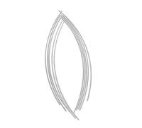 ULDIGI 10 Piezas De Alambres Para Trastes De Guitarra De 200 Mm De Cobre Accesorios Para Diapasón De Guitarra Para Guitarras Eléctricas Clásicas