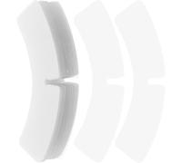 ULDIGI 100 Piezas Soportes Transparentes para Cuello de Camisa de Plástico Ballenas para Camisas de Vestir de Hombre Insertos Moldeadores de Cuello Resistentes y Reutilizables para Uso