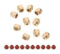 ULDIGI 10pares Tapa de Boquilla de Repuesto de Latón para Máquinas de Niebla para Configuración de Iluminación de Efectos Especiales de Eventos