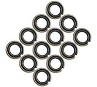 ULDIGI 12 Juegos de Herramientas Anillos de Retención y Junta Tórica para Llaves Eléctricas y Mecánicas, de Hierro y Goma, Fácil de Usar y Alta Dureza