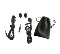 ULDIGI 1juego Micrófono Lavalier Profesional Inalámbrico Omnidireccional Clip Compatible Smartphones y Pc Grabación De Sonido Alta Sensibilidad Incluye Extensión De y Accesorios