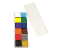 ULDIGI 1pieza Pintura Facial De Halloween Para Cuerpo y Cara Maquillaje Seguro Para Fiesta y Dramas Sin Necesidad De Pincel Para Decoraciones Coloridas