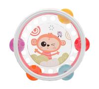 ULDIGI 1pieza Tambor De Mano Infantil Color Rosa Tambor De Educativo Para Instrumento Musical De Percusión Para Desarrollar Habilidades Musicales