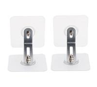 ULDIGI 2 Juegos Anti-dumping Prueba De Bebés Ancla Seguridad Armario Asegurar La Cómoda a La Pared Kit Antivuelco Para Muebles Silver Acrílico