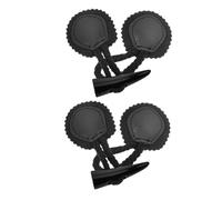 ULDIGI 2 pares Botones de Cierre para Ropa de Resina y Piel Sintética con Diseño de Cuerno Falso para Abrigos y Suéteres para Costura y Manualidades DIY