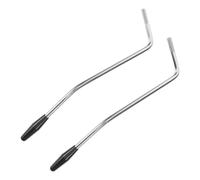 ULDIGI 2 Piezas Brazo de Trémolo para Guitarra Eléctrica Barras con Rosca y Punta Negra Compatible con Sistemas de Tremolo St Reemplazo Seguro y Fácil de Instalar