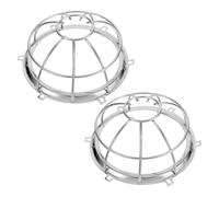ULDIGI 2 Piezas Cubierta Protectora de Hierro para Rociadores contra Incendios Instalación Simple y Diseño Transparente para Protección en Seguridad contra Incendios