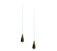 ULDIGI 2 Piezas De Bastones De Dirección Para Orquesta De Resina Duradera, Ligeros y Portátiles Para Dirección Musical Conciertos y Teatro Profesional