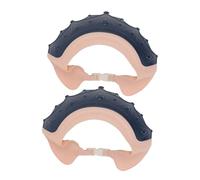 ULDIGI 2 Piezas gorro de ducha gorros de baño para bebe gorro para lavar el cabello para niños gorro natacion niño gorro natación niño champú para niños gorros de champú gel de sílice