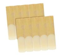 ULDIGI 20 Cañas de Saxofón Tenor 2,5 Dureza para Músicos Profesionales y Aficionados, Material de Caña Natural, Pulidas Meticulosamente Ajuste