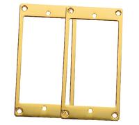 ULDIGI 2piezas Bastidor De Camioneta Marcos De Pastillas Para Guitarra Eléctrica Protectores De Latón Para Pastillas De Repuesto De De Sonido