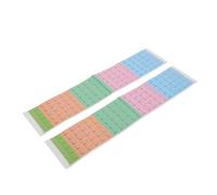 ULDIGI 3 Juegos De Pegatinas De Ayuda Práctica Para El Aprendizaje Material Seguro Impresión Duradera 2 Unidades X 3