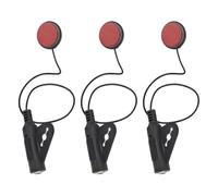 ULDIGI 3 Piezas Pastilla Piezoeléctrica Adhesiva Transductor Ultrafino para Guitarra Acústica Ukelele Violín y Kalimba Instalación sin Taladro Recambio Profesional para Instrumentos