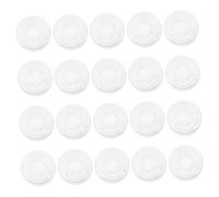 ULDIGI 30 Piezas Guitar Effect Pedal Knobs Transparent Plastic Footswitch Caps Potentiometer Covers Electric Guitar Accessories Protection