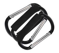 ULDIGI 3piezas Mosquetones Para Cochecito De Ganchos Prácticos Para Carrito De Compras Accesorios Para Cochecito Para Supermercado