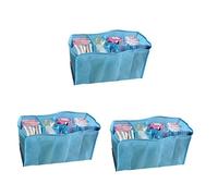 ULDIGI 3piezas Multi-compartment Mommy Diaper Bag Organizer Large for Travel and Daily Use for Moms Non-woven Fabric