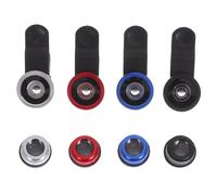 ULDIGI 4 Piezas Smartphone Camera Lens Kit Wide Angle Macro Fish Eye Multi-Function Lens Set Portable For Mobile Photography Travel Events