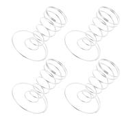 ULDIGI 4 Soportes para Conos de Helado de Acero Inoxidable Portaconos Decorativo para Mostrador Expositor Práctico para Helados en Restaurantes y Hogar