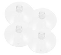 ULDIGI 4piezas Accesorios Para De Soporte De Guitarra Ventosa De Goma Ventosa Transparente Para Soporte De Guitarra Para Practicar Sala De Estar