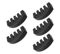 ULDIGI 5 Piezas Sordinas de Práctica para Violín 4/4 3/4 1/2 de Goma Estilo Garra Reductor de Sonido y Silenciador para Instrumentos Musicales Uso Doméstico