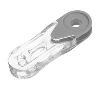 ULDIGI 6 Piezas Pesos para Cuerda de Persianas Verticales Accesorios Decorativos de Acrílico Gris Reemplazo Fácil y Compacto para Cortinas y Estores Diseño Ergonómico para Control Cómodo