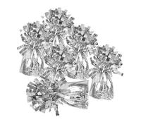 ULDIGI 6 Piezas Unidades Pesas para Globos Metálicas Plateadas Bloques de Peso para Globos de Decoración Versátil para Bodas Cumpleaños y Fiestas Temáticas