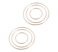 ULDIGI 6piezas Anillos Atrapa De Decorativos Para De Manualidades Para Wreaths y Decoración De