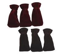 ULDIGI 6piezas Cubiertas Protectoras Para Pedales De Piano Fundas De Fieltro Dorado Unidades Accesorios Para Piano Para Proteger Los Pedales Salas De Ensayo