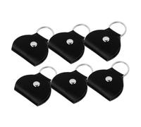 ULDIGI 6piezas Porta Púas De Guitarra PU De Cuero Bolsa Pequeña para Guardar Púas De Guitarra Unidades para Usar Casa o