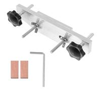 ULDIGI Abrazadera de Puente para Guitarra de Madera, de Reparación Luthier Plateada, Accesorio y Unión de Guitarras, Instrumento Musical