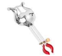 ULDIGI Abrazadera para Partituras de Trompeta Plateada Ligera y Resistente Clip Práctico para Músicos y Bandas de Marcha Accesorio Compacto para Sujetar Partituras sin Deformación ni