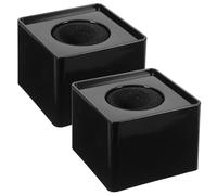 ULDIGI Accesorios para Micrófono Portátil Bandera Cuadrada y Clip Resistente, Ideales para Estaciones de Micrófono en Reportajes y Transmisiones