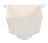 ULDIGI Adaptador Bajante Pvc 110mm para Canaletas de Lluvia, Accesorio Drenaje Agua Lluvia Resistente para Sistema Captación Barril Colector, Conexión Fácil para Canal Pluvial Exterior