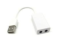 ULDIGI Adaptador De Tarjeta De Sonido USB con Cable Tarjeta De Sonido De Canales para Portátil Laptop para Uso Estudios De Grabación o Gaming